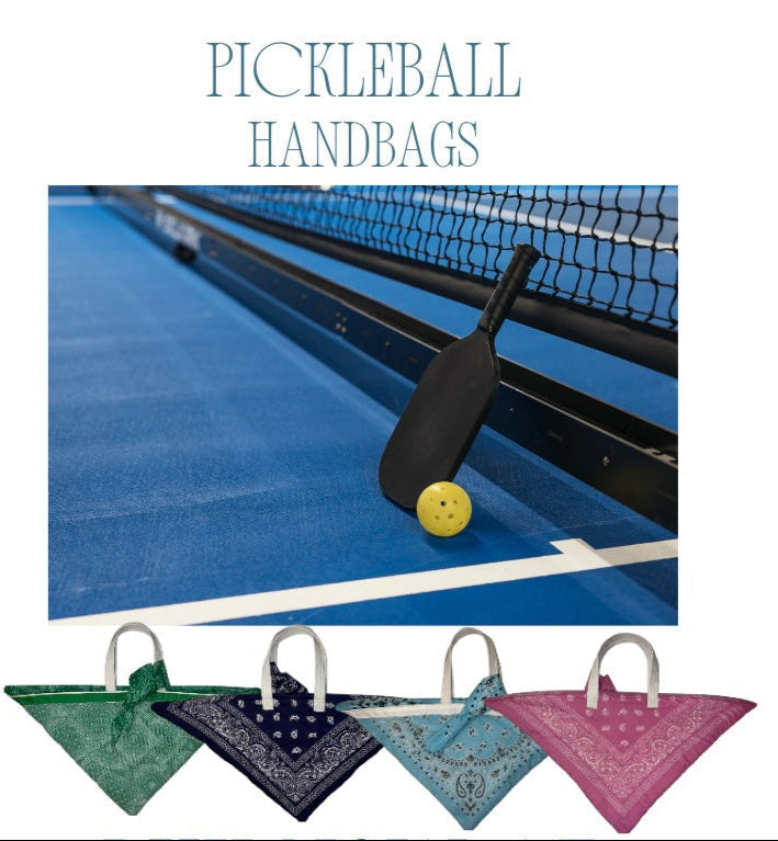 Pickleball Handbag :: PickledCAN :: PickledPaisley Summer 2025 Collection :: Special Edition