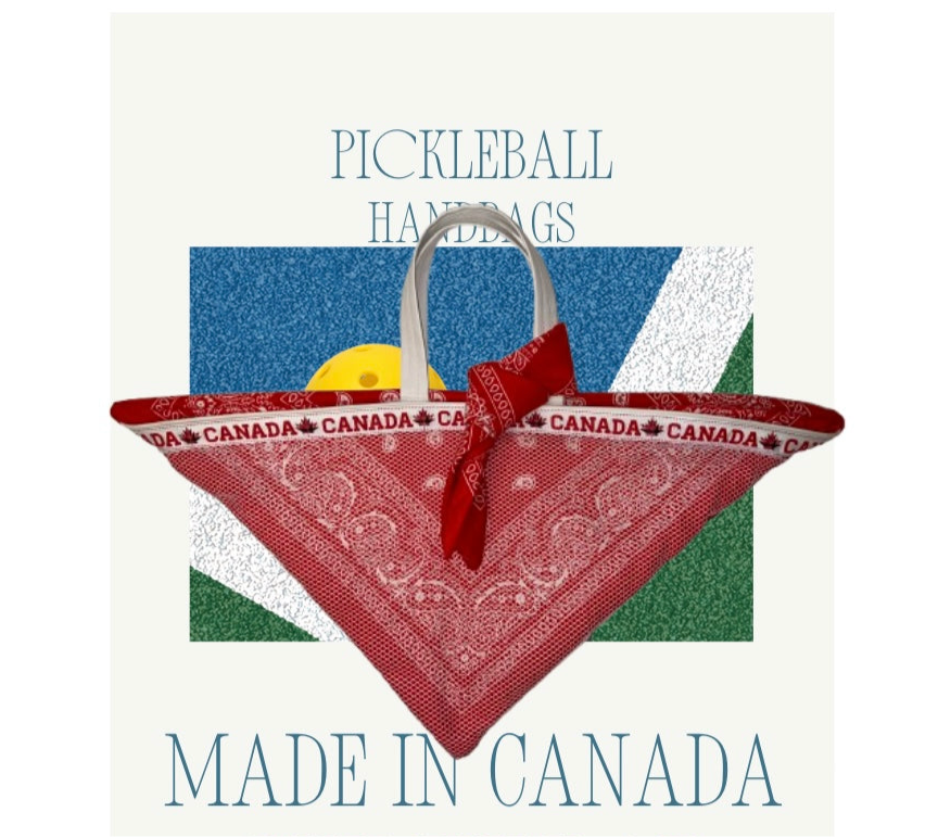 Pickleball Handbag :: PickledCAN :: PickledPaisley Summer 2025 Collection :: Special Edition